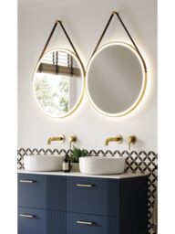 HiB Pendant Illuminated Bathroom Mirror - thumbnail 2