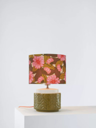 Orla Kiely Tile Table Lamp, Olive - thumbnail 1