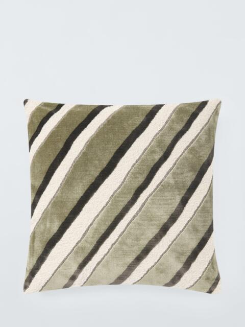 John Lewis Oblique Stripe Cushion - image 1