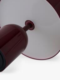 Tom Dixon Bell Portable Table Lamp, Burgundy - thumbnail 4