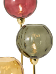 MADE Ilaria Triple Floor Lamp, Green - thumbnail 2