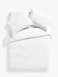 John Lewis Aurelia Pure Cotton Waffle Duvet Cover Set