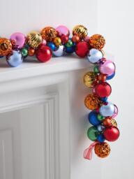 John Lewis Bauble Garland, Multi, L180cm - thumbnail 2