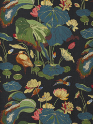 GP & J Baker Nympheus Made to Measure Curtains or Roman Blind, Teal/Green