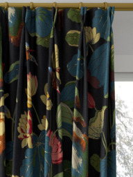 GP & J Baker Nympheus Made to Measure Curtains or Roman Blind, Teal/Green - thumbnail 4