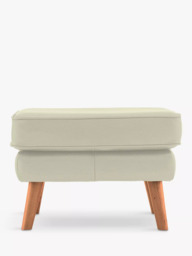 G Plan Vintage The Sixty Five Leather Footstool - thumbnail 1