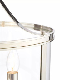 Laura Ashley Harrington 3 Arm Glass Ceiling Light - thumbnail 4