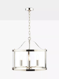 Laura Ashley Harrington 3 Arm Glass Ceiling Light - thumbnail 2