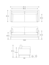 Swyft Model X01 Large 3 Seater Sofa - thumbnail 2
