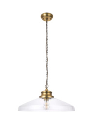 John Lewis Tula Large Glass Pendant Ceiling Light - thumbnail 2