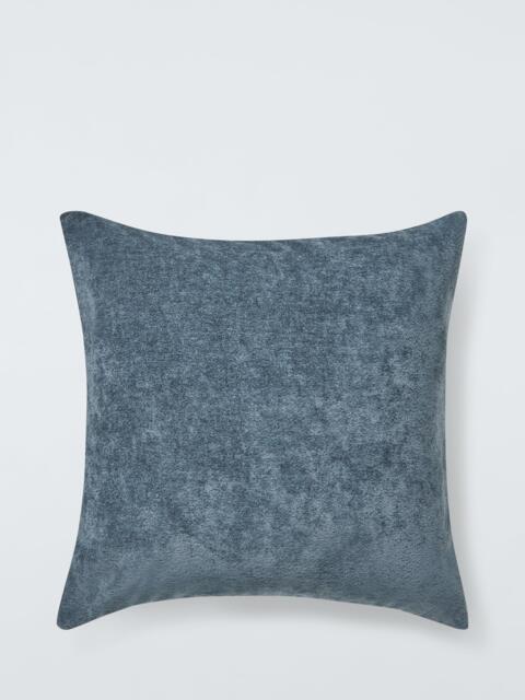 John Lewis Chenille Cushion, Blue - image 1