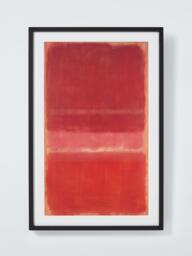 John Lewis Mark Rothko 'Untitled Red, c.1956' Framed Print & Mount, 88.5 x 58.5cm, Red - thumbnail 1