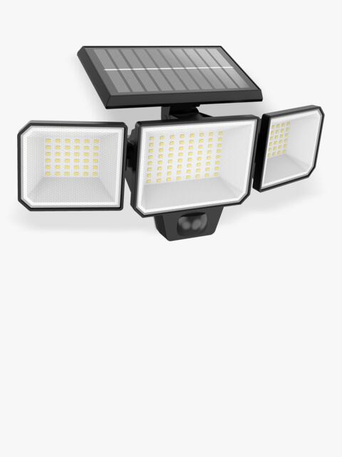 Philips Nysil Solar Power Outdoor Motion Sensor Security Wall Light, Black - image 1