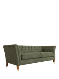 Laura Ashley Chatsworth Large 3 Seater Sofa, Teak Leg