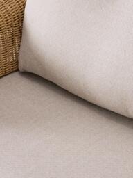 John Lewis Cove Woven 2-Seater Garden Sofa, Natural - thumbnail 6