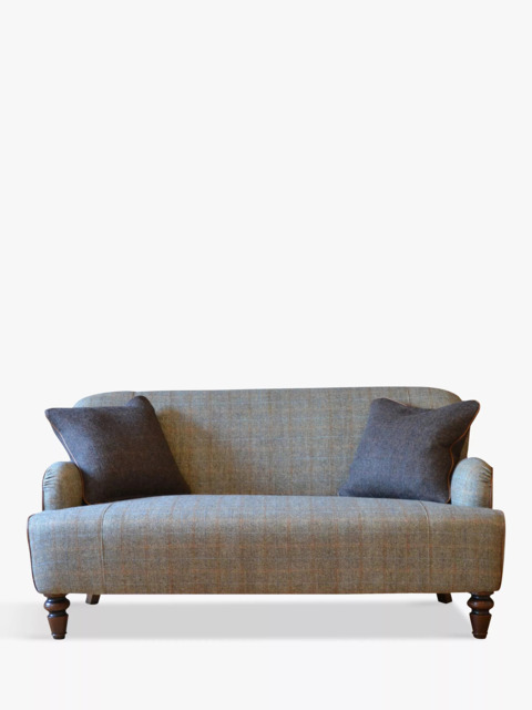Tetrad Lewis Petite 2 Seater Sofa, Harris Tweed Bracken Herringbone - image 1