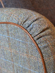 Tetrad Lewis Petite 2 Seater Sofa, Harris Tweed Bracken Herringbone - thumbnail 5