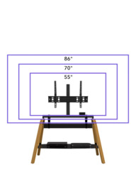 AVF Hoxton Quad FSL 1120 TV Stand for TVs up to 86” - thumbnail 4
