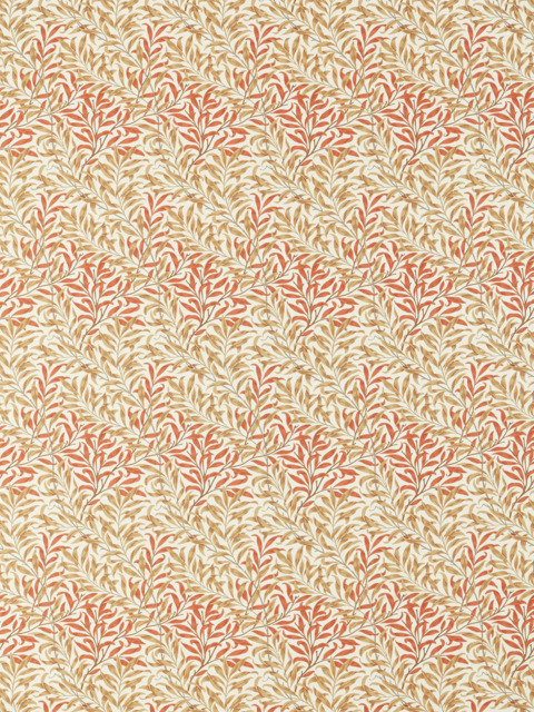 Morris & Co. Willow Boughs Made to Measure Curtains or Roman Blind, Russet/Ochre - image 1