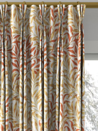 Morris & Co. Willow Boughs Made to Measure Curtains or Roman Blind, Russet/Ochre - thumbnail 6
