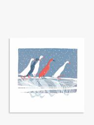 Woodmansterne Runner Ducks Christmas Card