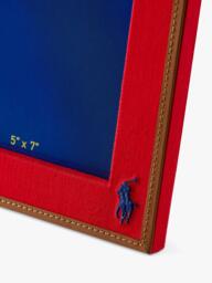 "Ralph Lauren Polo Icon Photo Frame, 5 x 7"" (13 x 18cm), Red/Blue" - thumbnail 2