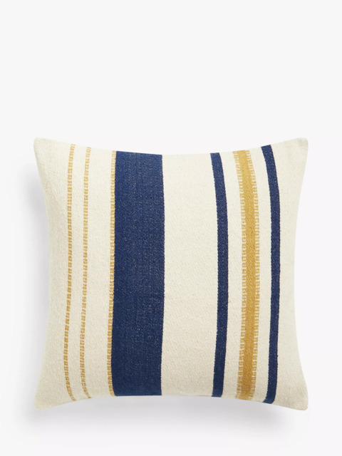 John Lewis Woven Stripe Indoor/Outdoor Cushion - image 1