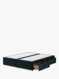 Hypnos Non-Sprung Upholstered 4 Drawer Divan Base, Super King Size - thumbnail 2