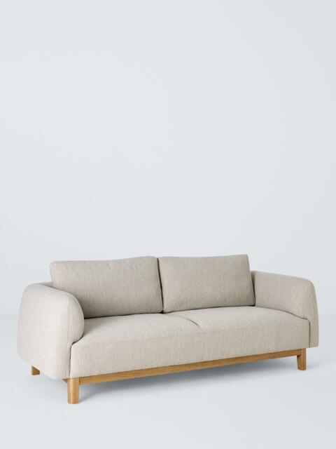 John Lewis Mysa Grand 4 Seater Sofa, Light Leg, Biscuit Boucle - image 1