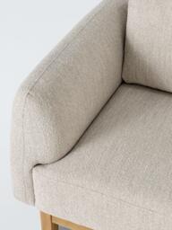 John Lewis Mysa Grand 4 Seater Sofa, Light Leg, Biscuit Boucle - thumbnail 5