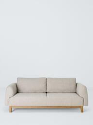 John Lewis Mysa Grand 4 Seater Sofa, Light Leg, Biscuit Boucle - thumbnail 3