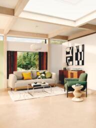 John Lewis Mysa Grand 4 Seater Sofa, Light Leg, Biscuit Boucle - thumbnail 2
