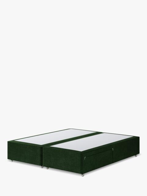 Hypnos Pocket Sprung Upholstered 2 Drawer Divan Base, Super King Size - image 1