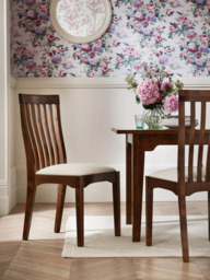 Laura Ashley Garrat Dining Chairs, Set of 2, Dark Brown - thumbnail 2