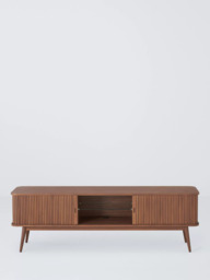 John Lewis Grayson Large TV Unit, Dark Brown - thumbnail 2