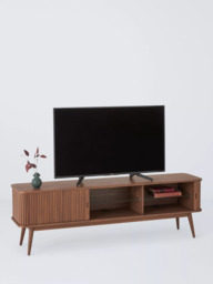 John Lewis Grayson Large TV Unit, Dark Brown - thumbnail 5