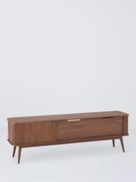 John Lewis Grayson Large TV Unit, Dark Brown - thumbnail 3