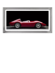 Brookpace Lascelles 'Maserati 250S Fantuzzi' Car Framed Print, 49 x 99cm, Red/Black