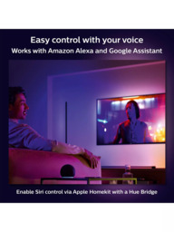Philips Hue Signe Gradient Table Lamp, 1040 Lumens - thumbnail 5