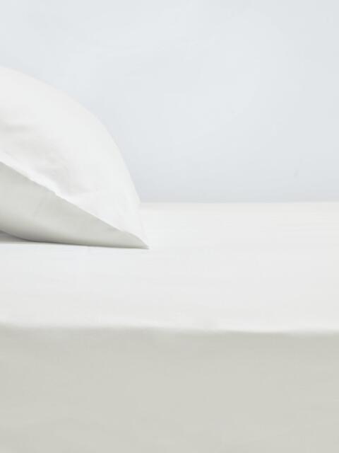 John Lewis Luxury Egyptian Cotton Sateen 600 Thread Count Deep Fitted Sheet - image 1