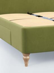 John Lewis Alice 2 Drawer Upholstered Bed Frame, King Size - thumbnail 4