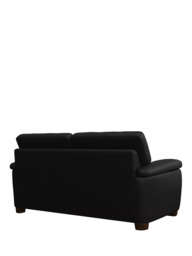 John Lewis Camden Medium 2 Seater Leather Sofa, Dark Leg - thumbnail 4