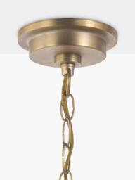 Laura Ashley Sullivan 6 Arm Pendant Ceiling Light, Champagne - thumbnail 4