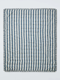 John Lewis x Sanderson Pinetum Quilted Frilled Bedspread - thumbnail 3
