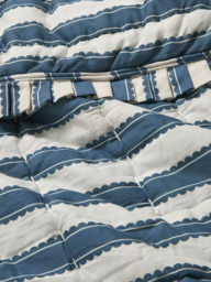 John Lewis x Sanderson Pinetum Quilted Frilled Bedspread - thumbnail 4