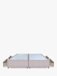 John Lewis Non-Sprung Upholstered 4 Drawer Divan Base, Super King Size - thumbnail 4