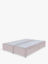 John Lewis Non-Sprung Upholstered 4 Drawer Divan Base, Super King Size - thumbnail 1