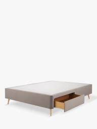Silentnight Non-Sprung Upholstered  2 Drawer Slimline Divan Base, King Size - thumbnail 2