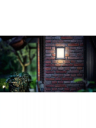 Philips Karp LED Outdoor Wall Light, Anthracite - thumbnail 4