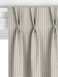 John Lewis Fleck Stripe Made to Measure Curtains or Roman Blind, Myrtle Green - thumbnail 5